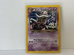 Pokemon Dark Slowking 20/105 Rare No Holo Neo Destiny English Vintage - Image 1