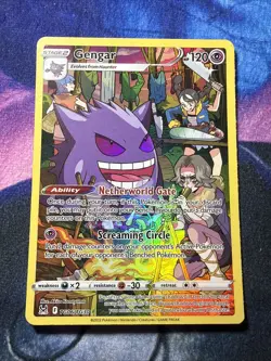 Gengar - TG06/TG30 Lost Origin Trainer Gallery Pokemon - NM - Image 1