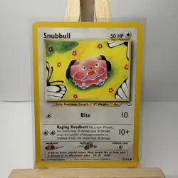 Snubbull 55/64 Neo Revelation Pokemon TCG - Image 1