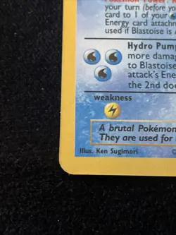 Pokemon Blastoise 2/102 Celebrations Classic Collection Holo Beautiful Condition - Image 2