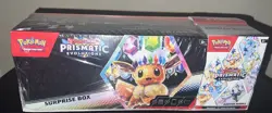 Pokemon Prismatic Evolutions 2-Pack Surprise Box & Booster Bundle Dented - Image 1