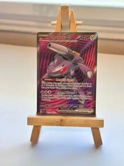Pokemon Genesect ex 161/086 Ultra Rare Sv: Black Bolt Holo NM/M+ - Image 1