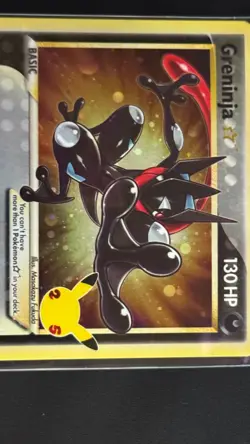 Pokemon Greninja SWSH144 Celebrations Gold Star Promo 25th Anniversary SEALED 🔥 - Image 5