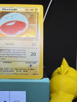 Electrode 2/64 Holo Rare - Jungle WOTC Unlimited - Pokemon TCG 1999 Vintage MP - Image 5