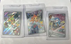 Pokemon TCG First Partner Illustration Collection Series 1 Gen 4 Sinnoh Starters - Image 1
