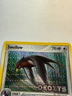 Pokemon TCG Swellow 49/107 ex Deoxys Reverse Holo - Image 3