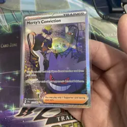 Pokemon TCG Trainer Morty's Conviction SIR 211/162 Temporal Forces Near Mint - Image 4