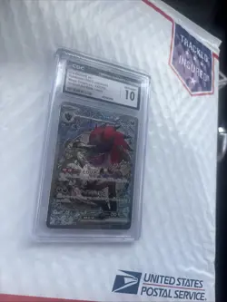 Pokemon N's Zoroark ex 242/193 Mega Dream ex CGC Gem Mint 10 Holo Japanese - Image 3