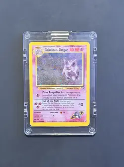 Vintage Gym Challenge Sabrina's Gengar Holo Rare #14/132 1999-2000 Pokemon TCG - Image 1