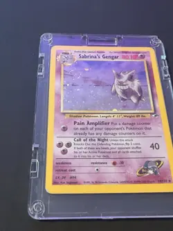 Vintage Gym Challenge Sabrina's Gengar Holo Rare #14/132 1999-2000 Pokemon TCG - Image 2