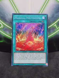 Yugioh Magical Meltdown FUEN-EN034 Secret Rare 1st Edition NM - Image 1