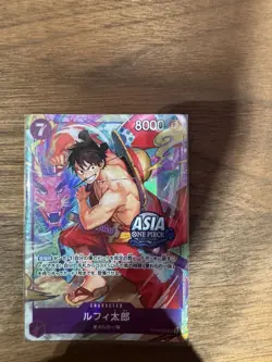 One Piece TCG - Asia Stamp Promo Cards - Nami, Luffy, Zoro Treasure Chest TC-01 - Image 3