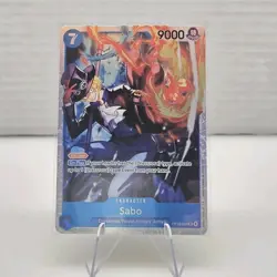 Sabo OP15-046 SR Foil Adventure On Kami's Island One Piece TCG English NM - Image 1