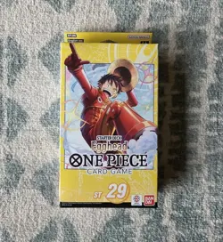 One Piece TCG Egghead Starter Deck ST29 FACTORY SEALED With Exclusive Bonus Pack - Image 1