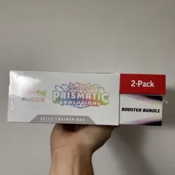 Pokemon Prismatic Evolutions ETB And Booster Bundle Costco Sealed New - Image 3