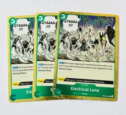 📈One Piece CCG: Two Legends - Electrical Luna (Foil Rare OP08-036) (X-3) - Image 1