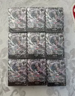One Piece Starter Deck ST-19 Smoker Black Deck Lot Of 9 Sealed Decks Only - Image 1