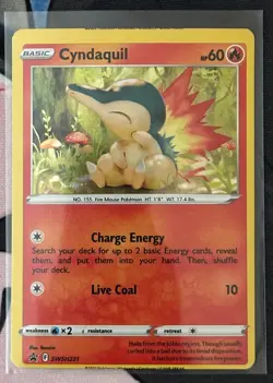 Pokemon TCG Cosmos Holo Lot Set of 5 Cards W/ Cyndaquil Cosmos Miscut - Image 3