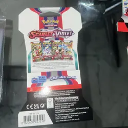 Pokemon Scarlet and Violet Booster Pack Sleeved Sealed 24 Card Lot - Image 5