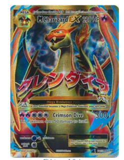 Pokemon Factory Sealed Perfect M Charizard EX (Full Art) 101/108 Evolutions Holo - Image 1