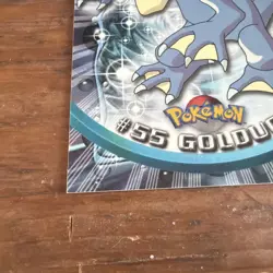 Pokemon Card #55 Golduck 1999 Topps TV Animation Edition Series 1 Blue Logo - Image 3