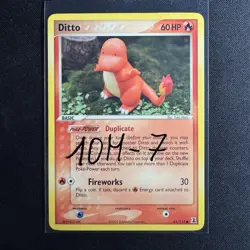 Ditto Charmander #61/113 Eng Delta Species 2005 - Pokemon Card - Ill. Yuka Morii - Image 5