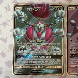 Pokemon TCG 2 Card Lot GX Holo Shining Legends Hoopa Mewtwo English - Image 2