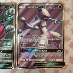 Pokemon TCG 2 Card Lot GX Holo Shining Legends Hoopa Mewtwo English - Image 3