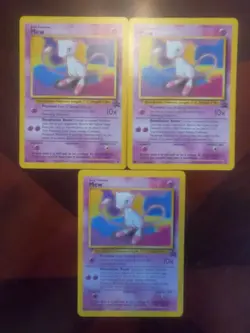 Pokemon TCG Mew X3 Black Star Promo Cards (Wizards of the Coast) - Image 1