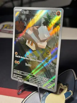 Pokemon TCG Nacli 220/193 Paldea Evolved Illustration Rare Holo Card LP - Image 2