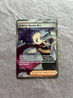 Janine's Secret Art 088/064 S&V Shrouded Fable Holo Ultra Rare Pokemon Card - Image 1
