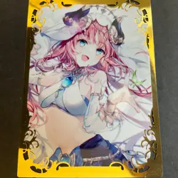Goddess Story Gold METAL Card - Maiden Party - NO Serial Number - Anime Girl - Image 1
