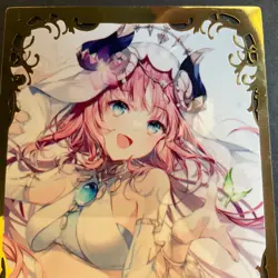 Goddess Story Gold METAL Card - Maiden Party - NO Serial Number - Anime Girl - Image 2