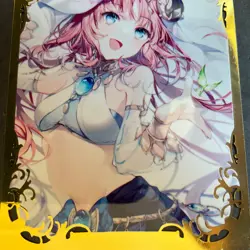 Goddess Story Gold METAL Card - Maiden Party - NO Serial Number - Anime Girl - Image 3
