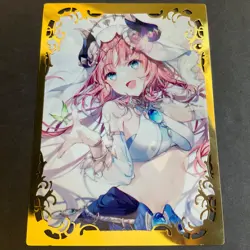 Goddess Story Gold METAL Card - Maiden Party - NO Serial Number - Anime Girl - Image 5