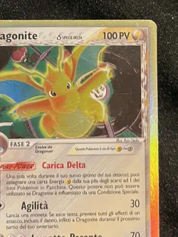 Pokemon TCG Dragonite Delta Species Holo Rare Card 2005 3/113 ITALIAN - Image 4