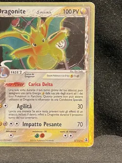 Pokemon TCG Dragonite Delta Species Holo Rare Card 2005 3/113 ITALIAN - Image 5