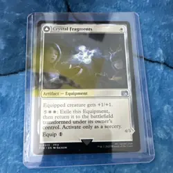 Magic: The Gathering FFIX Summon Alexander & Crystal Fragments Enchantment Cards - Image 2