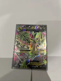 Pokemon M Sceptile EX TCG Full Art Ultra Rare Card Ancient Origins 85/98. - Image 1