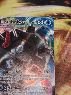 Blastoise VMAX SWSH103 SWSH: Sword & Shield Promo Cards Holo Moderately Played - Image 3