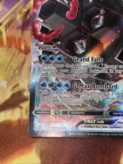 Blastoise VMAX SWSH103 SWSH: Sword & Shield Promo Cards Holo Moderately Played - Image 5