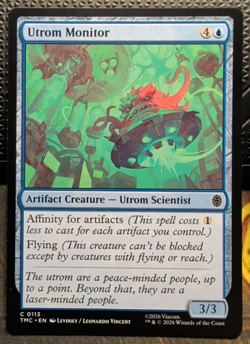 UTROM MONITOR x4 - NM Playset - TMNT Teenage Mutant Ninja Turtles - MTG Magic - Image 1