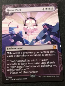Grave Pact - Enchanting Tales - WOT - MTG - EN - NM - 0029 - Image 1
