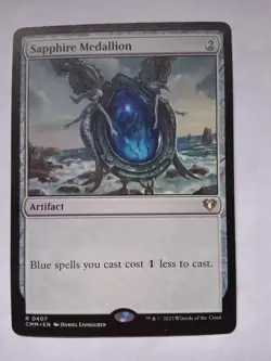 Sapphire Medallion [Commander Masters] NM MTG - Image 1