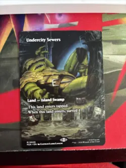 Teenage Mutant Ninja Turtles Undercity Sewers Borderless 20 MTG TMNT - Image 1