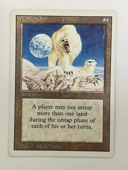 1x Winter Orb - Revised - MP/LP - MTG - Magic the Gathering - Image 1