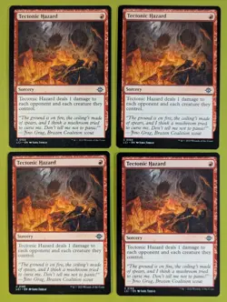 Tectonic Hazard x4 Lost Caverns of Ixalan 4x MTG Magic the Gathering - Image 1