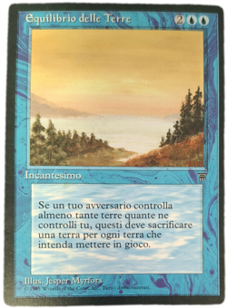 Land Equilibrium x1 Italian Legends MP MTG Magic - Image 1