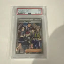 2025 POKEMON PRE EN-PRISMATIC EVOLUTIONS ULTRA RARE #137 FRIENDS IN PALDEA PSA 9 - Image 1