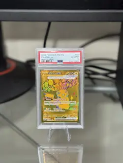 Pokemon Pikachu ex 179/131 - Prismatic Evolutions Ultra Rare Gold PSA 10 - Image 1